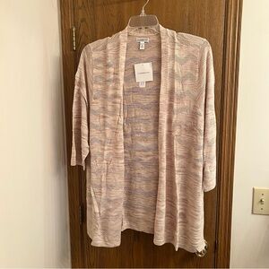 Croft & Barrow Cream/Beige Cardigan - 3x - New